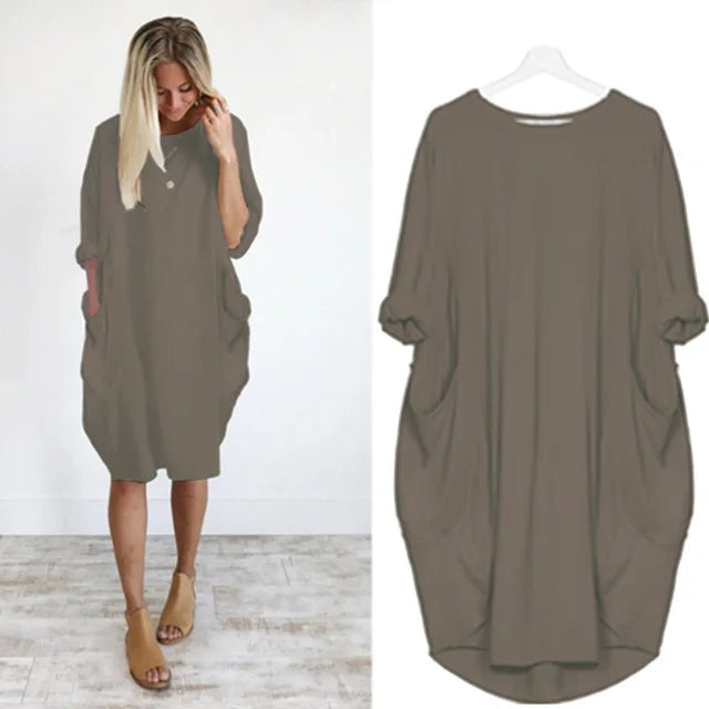 LondonStyle™ Jip | Comfort Dress with Pockets