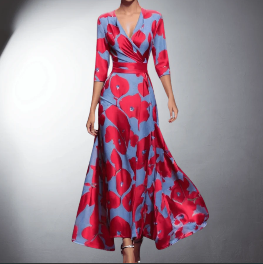 Isabella – Stylish floral dress for any occasion