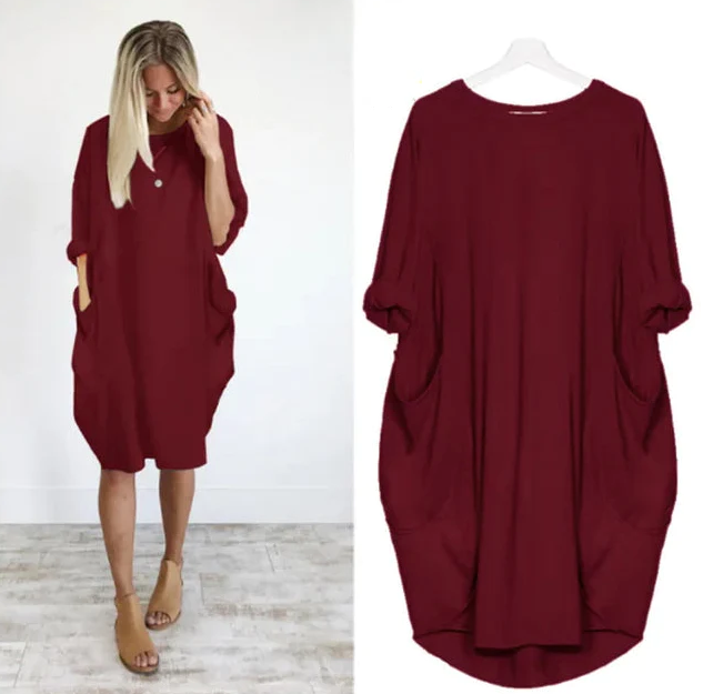 LondonStyle™ Jip | Comfort Dress with Pockets