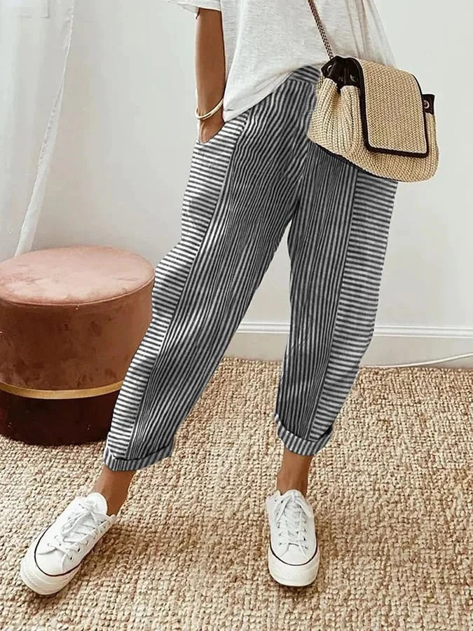 Janna™ | Elegant striped pants