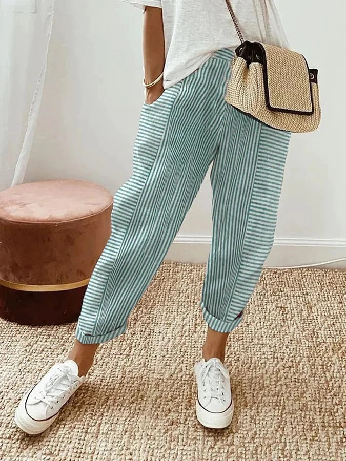 Janna™ | Elegant striped pants