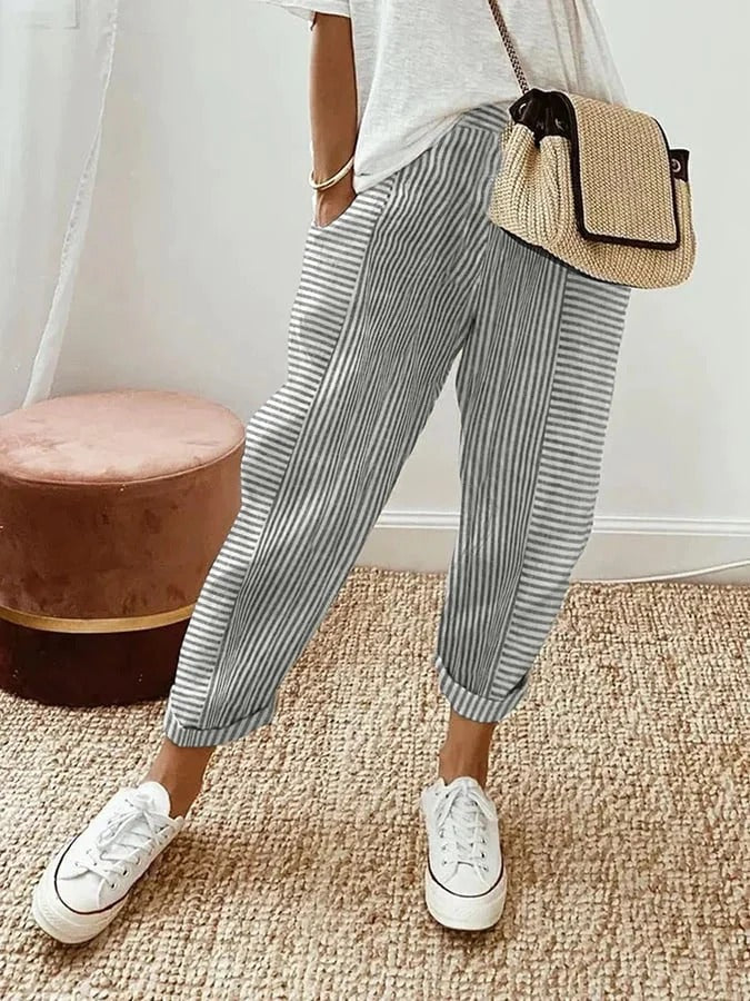 Janna™ | Elegant striped pants